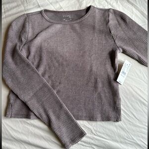 NWT Pacsun Waffle Knit Long Sleeve (M)